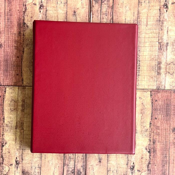 Gambar Map Binder Cover Tebal BN-A5 - Binder Note 20 Ring - B5 Maroon dari Comart Store undefined Tokopedia