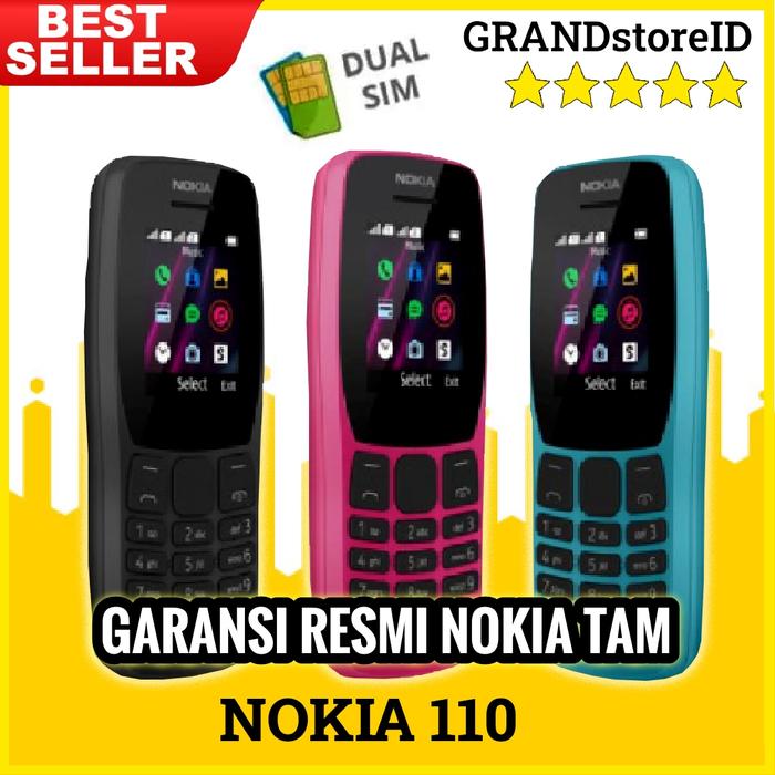 Gambar Grandstoreid NOKIA 110 2019 NEW GARANSI RESMI NOKIA TAM DUAL SIM - Hitam dari Grandstoreid1 undefined Tokopedia