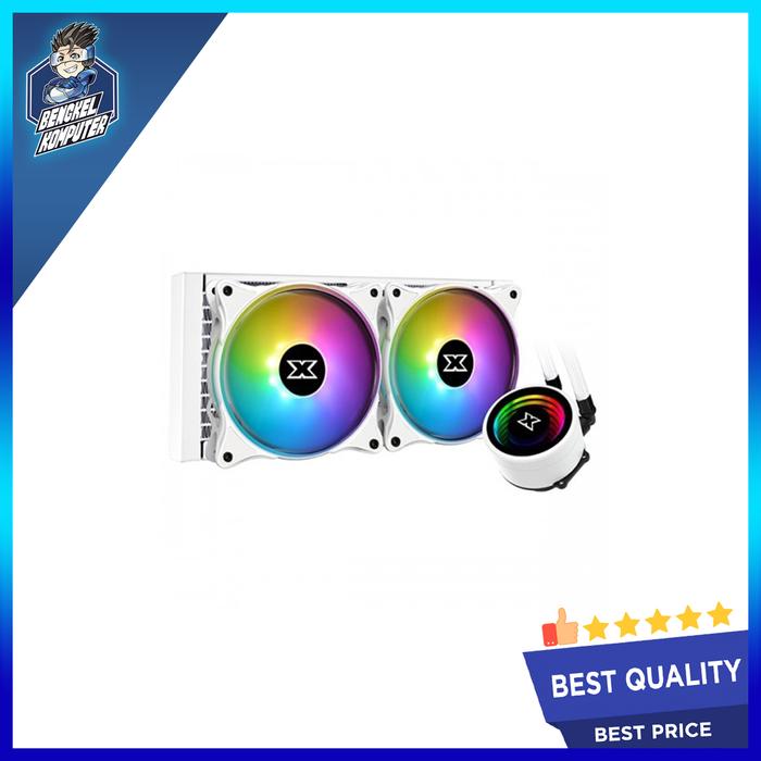 Gambar XIGMATEK AURORA ARCTIC 240 ARGB AIO CPU LIQUID COOLER dari bengkelkomputerptk undefined Tokopedia
