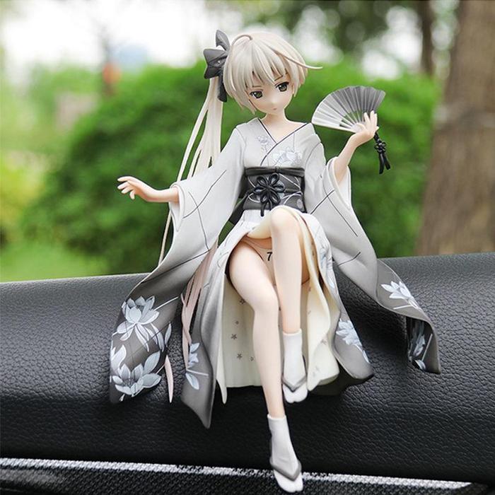 Gambar Fate Of The Sky / Dekorasi Mobil / Sora Kasugano Dome Kimono - Putih dari Momen Hati undefined Tokopedia