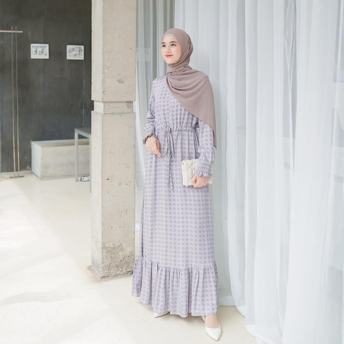 Gambar READYLe Khari Original Meydina Dress - Gamis Wanita Terbaru - Taro, M dari QnA Fashion_NEW undefined Tokopedia