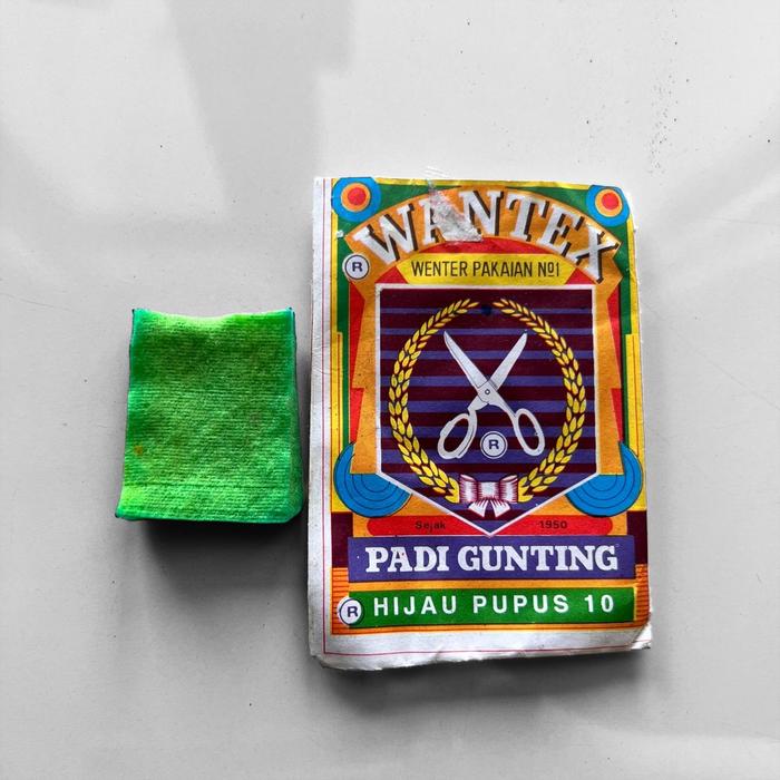 Gambar WANTEX NO 1- 30 wenter wantek pewarna baju denim jaket murah malang - Hijau Pupus 10 dari LUCKY STORE 13 undefined Tokopedia