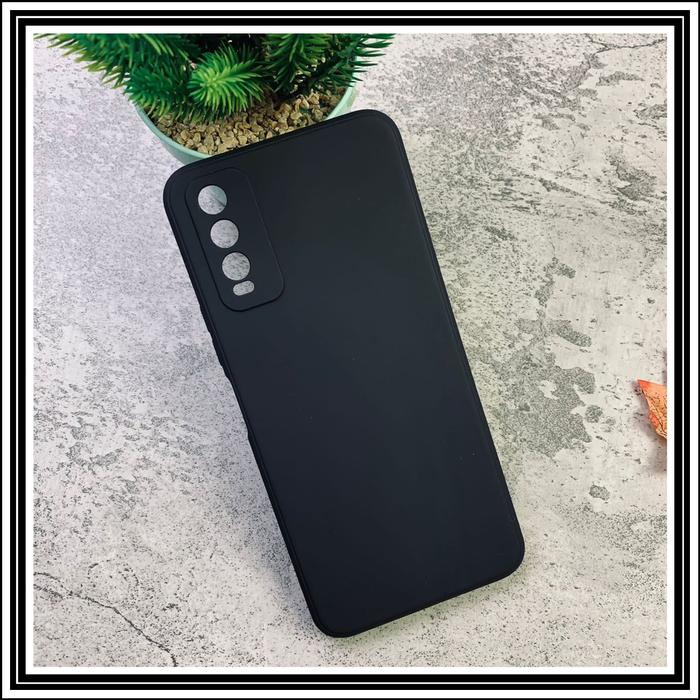 Gambar VIVO Y20 / Y20s / Y12s / Y20s G LIQUID SILICONE RUBBER SOFT COVER CASE - HITAM, VIVO Y20 dari Case Thebest undefined Tokopedia