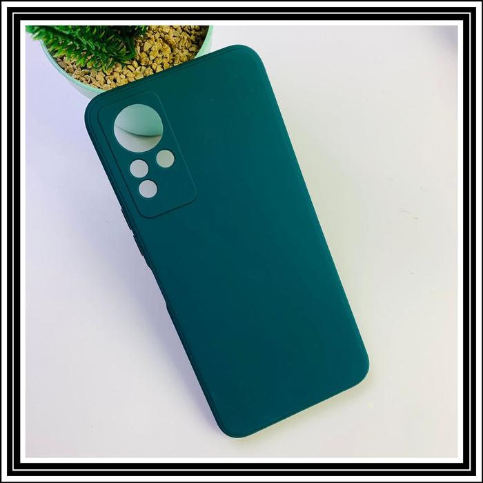 Gambar INFINIX NOTE 11 / PRO CASE LIQUID SILICONE RUBBER CASING SOFT CASING - HIJAU TUA, INF.NOTE 11 NFC dari Case Thebest undefined Tokopedia