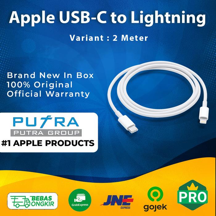 Lightning Cable C Charger Adapter Promo (ORIGINAL) USB-C To
