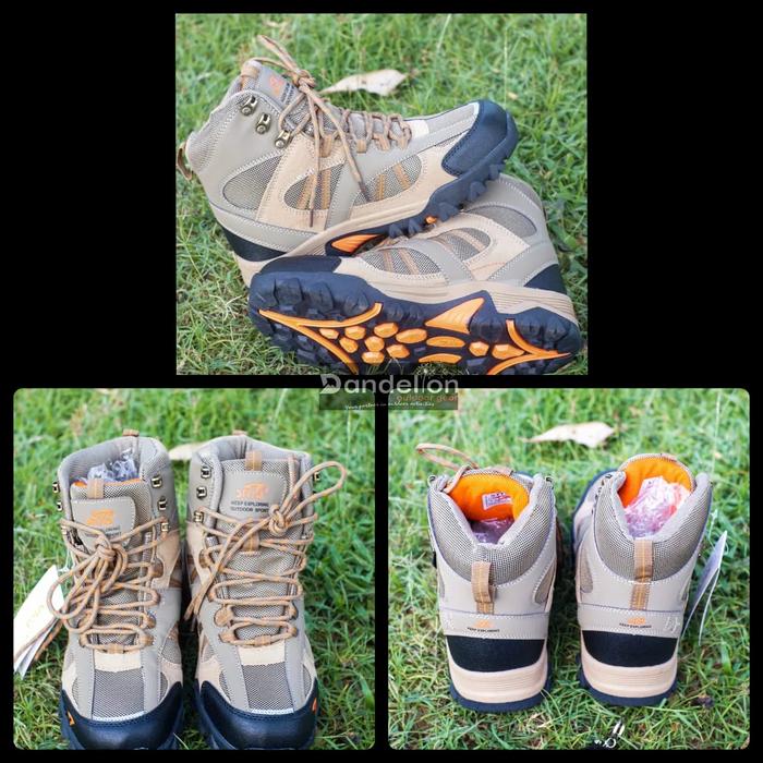 Gambar Sepatu SNTA hight type 499 Waterproof/Sepatu outdoor hiking - Beigh/Brown, 43 dari stanley adventure gear undefined Tokopedia