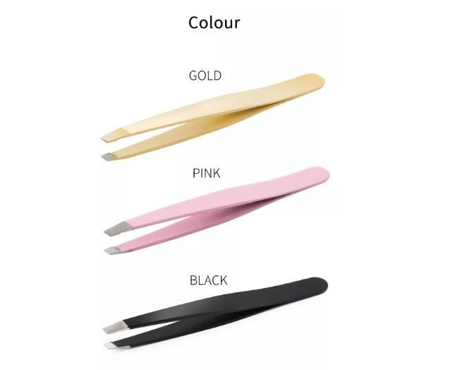 Gambar Pinset Pencabut Bulu Alis Mata Ketiak Hidung Tweezer Stainless Steel - Tube 1pc, Hitam dari Anugerah Sukses Sejati undefined Tokopedia