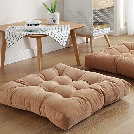 Gambar Trending Bantal Duduk Lesehan Besar Jumbo Ukuran 50x50CM Ala Jepang - Cokelat dari TOKO MILIK KITA 1 undefined Tokopedia