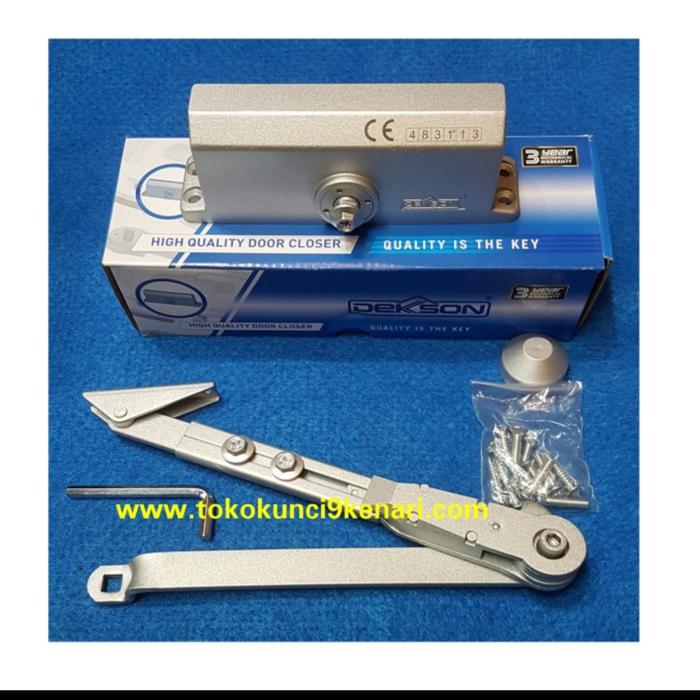 Gambar Door Closer Dekson HO | DCL 300 Hold Open - Silver dari Kunci 9 Kenari undefined Tokopedia