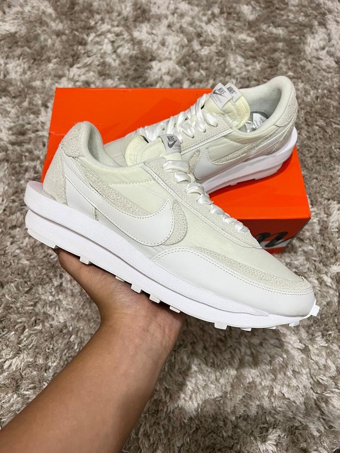 Nike Sneaker Nike Sacai Waffle Nylon NIKE LD WAFFLE X SACAI WHITE