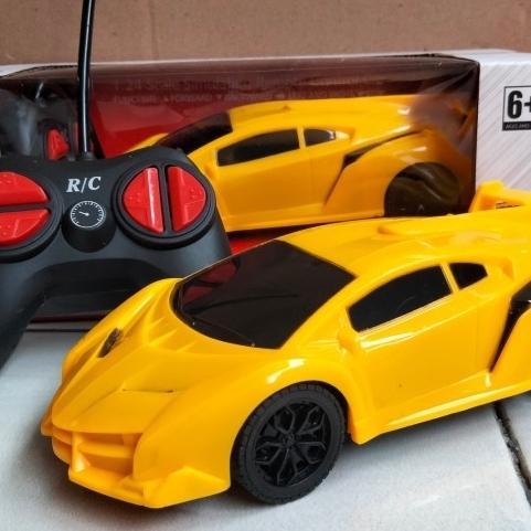 Gambar mobil remote sedan sport - Kuning dari Toko Mantap semangat undefined Tokopedia