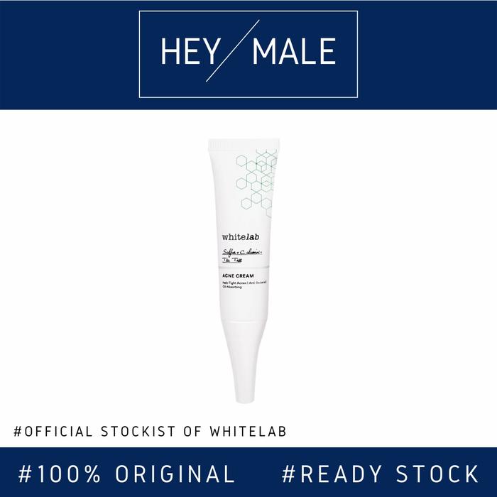 Gambar Whitelab Acne Cream dari HEYMALE Grooming undefined Tokopedia