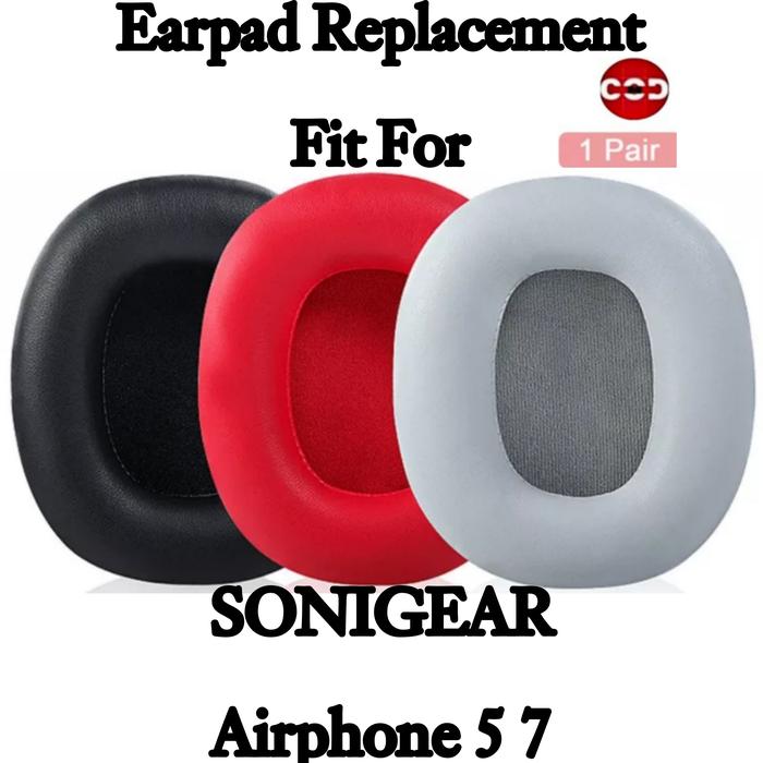 Gambar Earpad Cushion SONIGEAR Airphone 5 7 Headphone Airphone 5 Airphone7 - Hitam dari CODMarketing undefined Tokopedia
