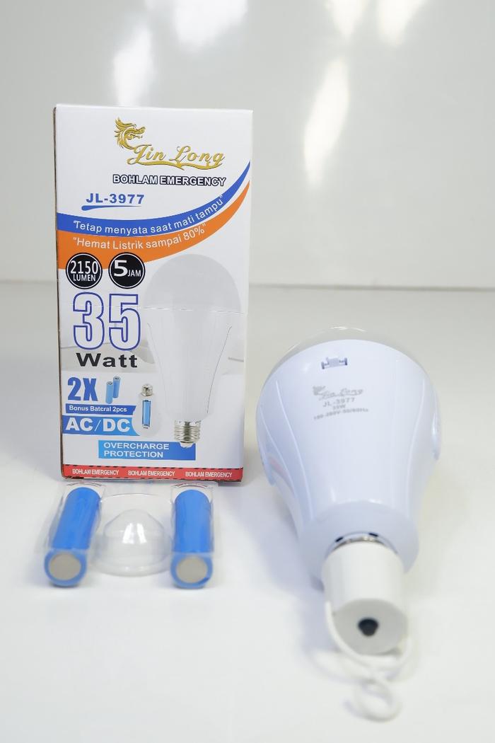 Gambar LAMPU BOHLAM DARURAT EMERGENCY JENIUS LED PIJAR SUPER TERANG MURAH - TYPE, 3933 dari YOYO_ONLINESHOP undefined Tokopedia