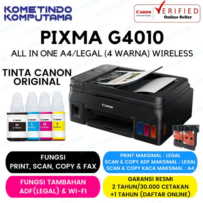 Jual Printer Canon G4010 PIXMA G-4010 