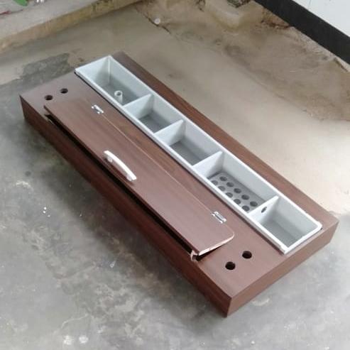 Gambar tutup aquarium 120*40 plus filter talang - cream, 120*35/40 dari Arianysahstore undefined 5 Tokopedia