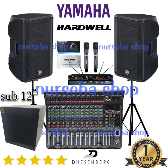 Harga Subwoofer Yamaha 12 Inch Dekat Sini