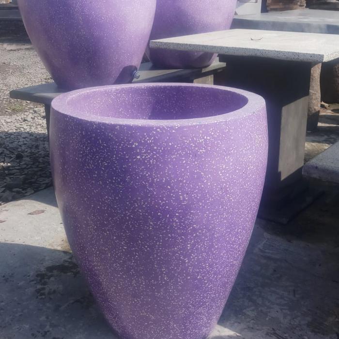 Gambar GENTONG BAK AIR KAMAR MANDI TERAZZO BATU ALAM - Ungu dari Andika Mandiri BATU ALAM undefined Tokopedia