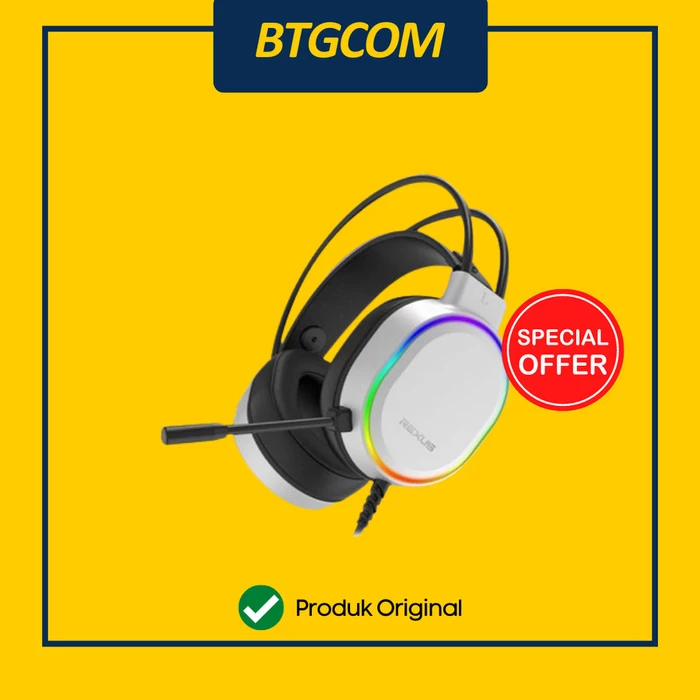 Gambar Rexus THUNDERVOX HX9 Gaming Headset - Putih dari btgcom undefined Tokopedia