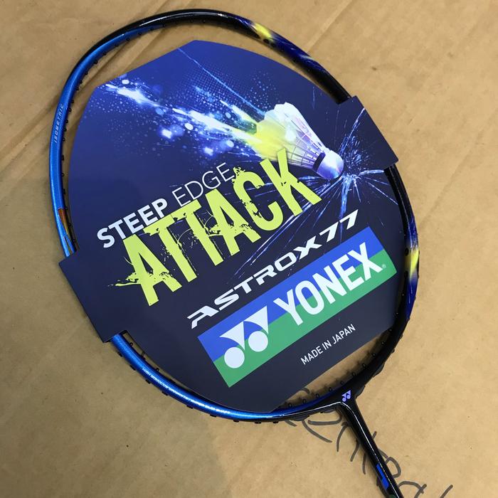 Gambar RAKET BULUTANGKIS YONEX ASTROX 77 ORIGINAL FREE COVER - Biru dari SPORT CENTRAL undefined Tokopedia