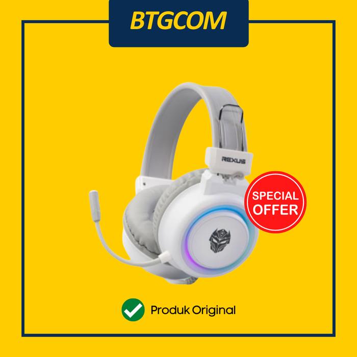 Gambar Rexus VONIX F30 Gaming Headset - Putih dari btgcom undefined Tokopedia