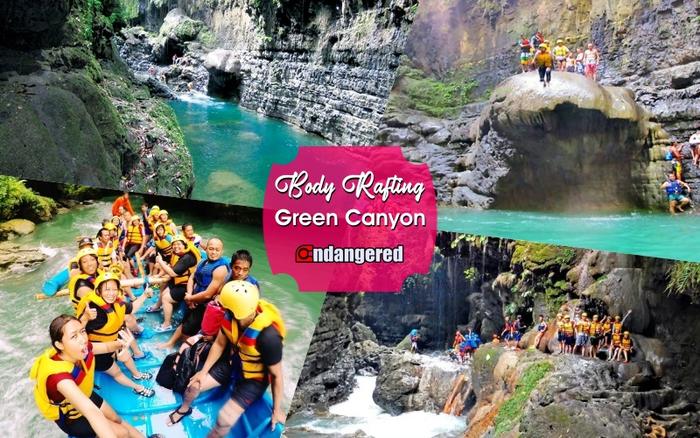 Gambar Paket Body Rafting Green Canyon Citumang Santirah Ciwayang BatuLumpang - Green Canyon, Hemat dari Endangered Store undefined Tokopedia