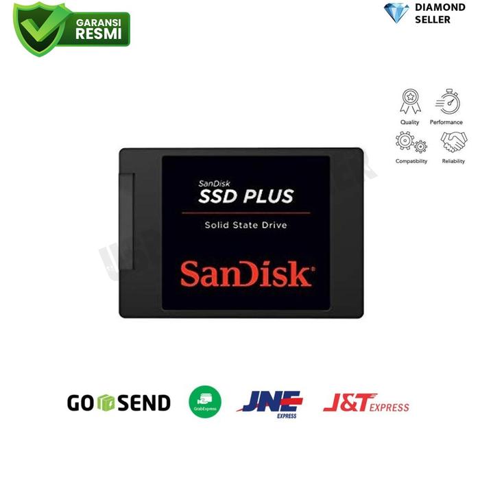 Jual Sandisk SSD Plus 480GB Speed Up To 530MB/s Kota