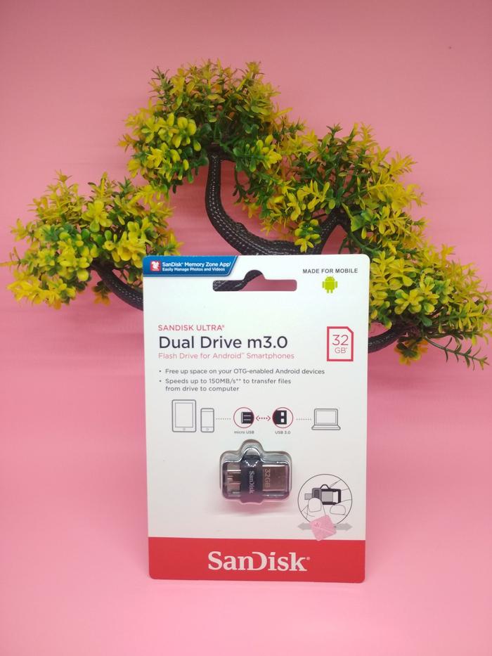 Gambar Sandisk Ultra Dual OTG USB Flash Drive [32 GB/USB 3.0] - Abu-abu, 32 gb dari Toko SMS Store undefined Tokopedia