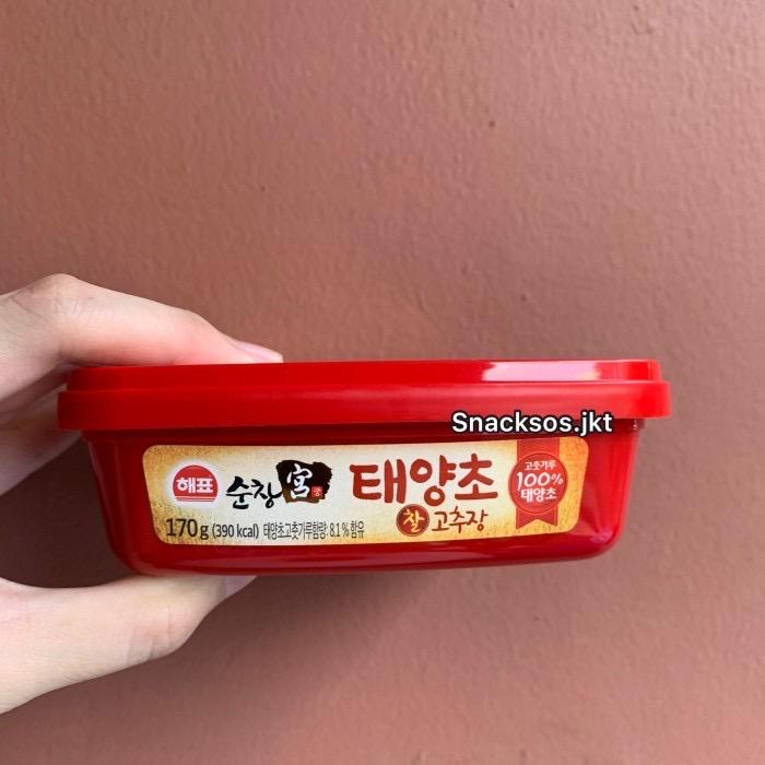 Gambar SAJO GOCHUJANG HOT PEPPER PASTE SAJO TAUCO DOENJANG SOY BEAN/ SSAMJANG - GOCHUJANG 170G dari Snacksos.jkt undefined Tokopedia