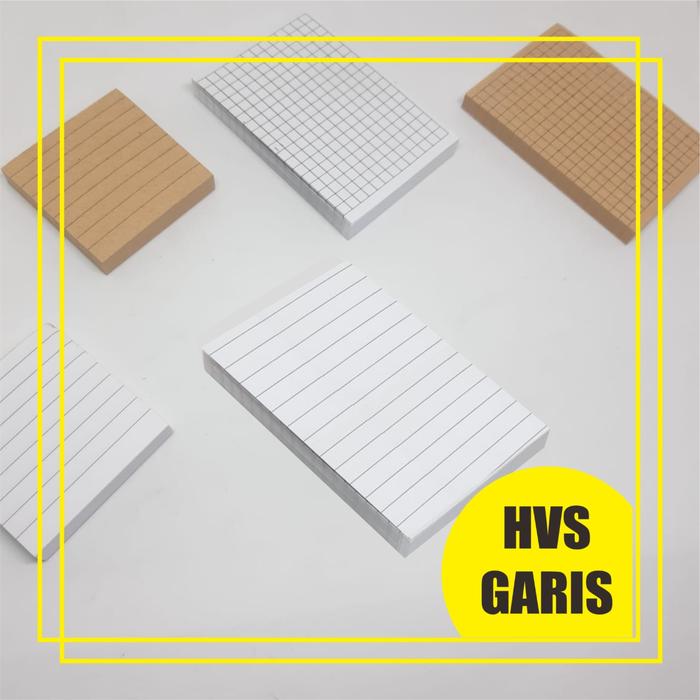 Gambar Memopad ( 10x7 ) Notepad Catatan Memo Kertas Memo Pad Cute - garis, kraft dari Squad Book undefined Tokopedia