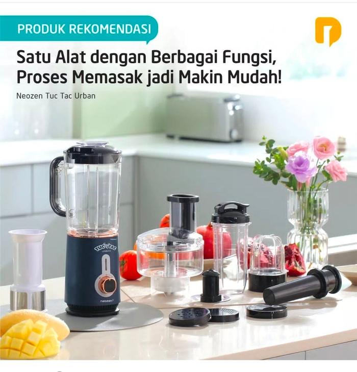Gambar Blender Juicer Tuc Tac Glass Pro - urban dari Apo Bae Adoo undefined Tokopedia