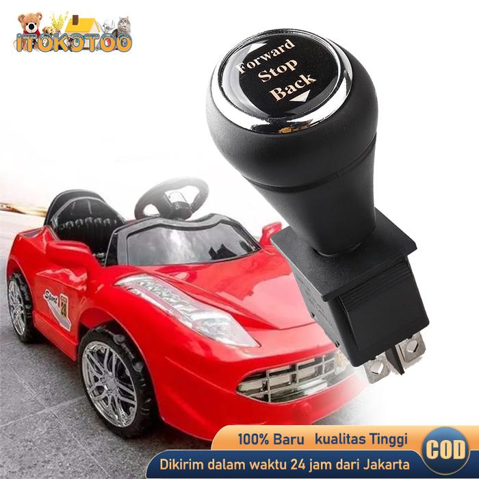 Jual Tombol On Off On Mobil Anak 6 Pin Switch Saklar Maju Mundur Mobil ...