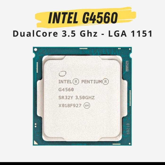 Processor Intel Pentium Gold G4560 Lga1151lga 1151 Not G4400 G4600