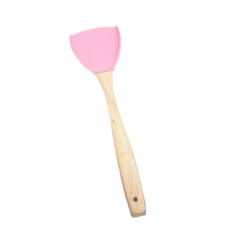 Gambar COOKS HABIT SILICONE ULTIMATE SPATULA 35 CM RANDOM COLOUR - Pink dari Cookshabit undefined Tokopedia