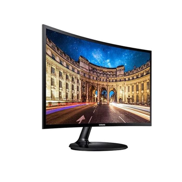 Gambar SAMSUNG Monitor 24 Inch Curved LED C24F390 LC24F390FHEXXD FreeSync dari Kappy Store undefined Tokopedia