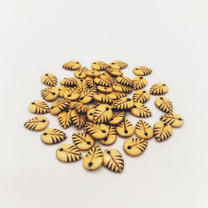 Gambar 450 gr Manik / Mote Corak Kayu Part 9 - 229(15x4mm) dari Kirana Accessories & Display undefined Tokopedia