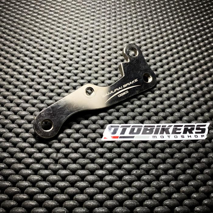 Gambar BREKET KALIPER NISSIN SAMURAI 2P RCB 2 PISTON NMAX AEROX UK 230 260 MM - Blkang STD BESI dari OB JATENG undefined Tokopedia