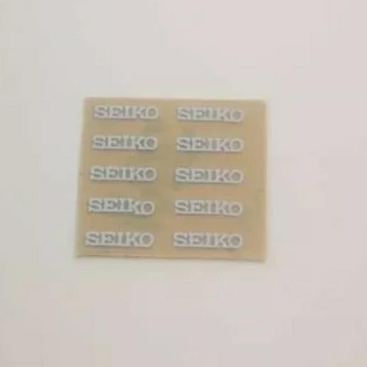 Gambar Seiko Logo Dial Applied 3D - Silver Logo dari #isTIMEvvah undefined Tokopedia