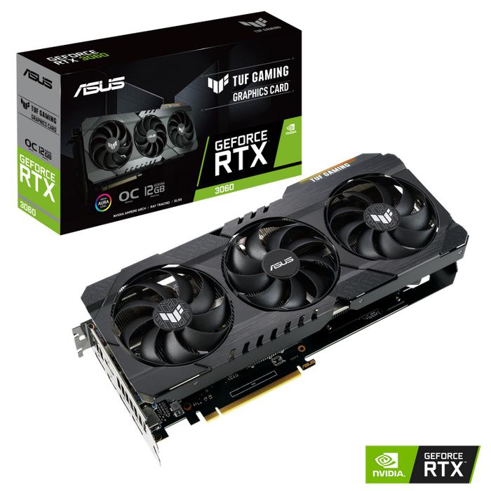 Gambar ASUS TUF Gaming GeForce RTX 3060 V2 OC Edition 12GB DDR6 - RESMI dari STAR17 COM undefined Tokopedia