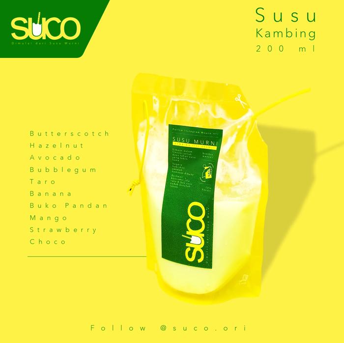 Gambar Susu Kambing Murni Segar Pasteurisasi - SUCO - 200 ml - Butterscotch dari SUCO undefined Tokopedia