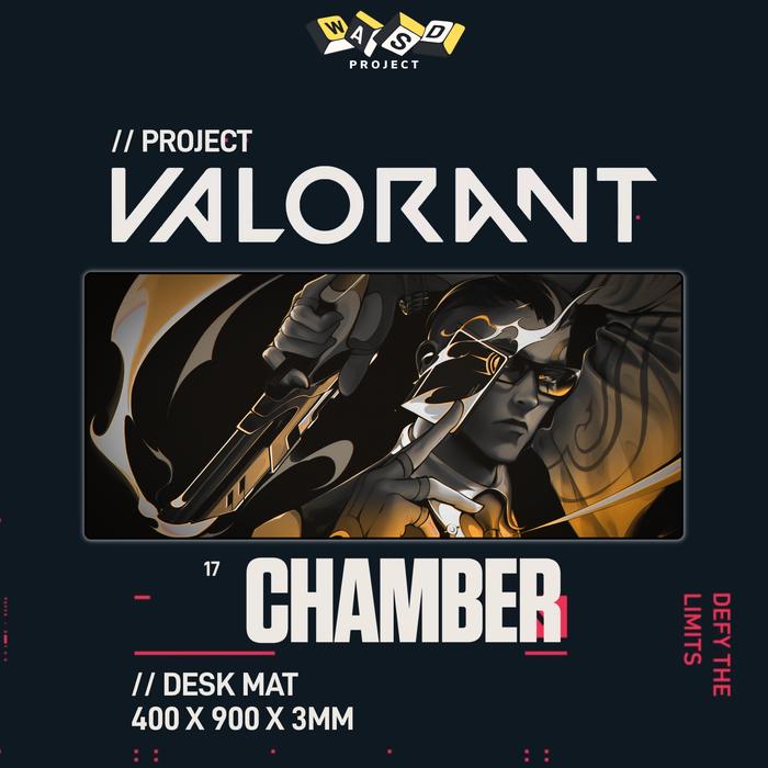 Gambar PROJECT Valorant: CHAMBER Mousepad / Deskmat dari WASD Project undefined 5 Tokopedia