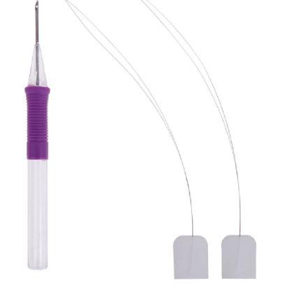Gambar Embroidery Punch Needle with Threader untuk pemula - Ungu dari JPL CRAFT STORE undefined Tokopedia
