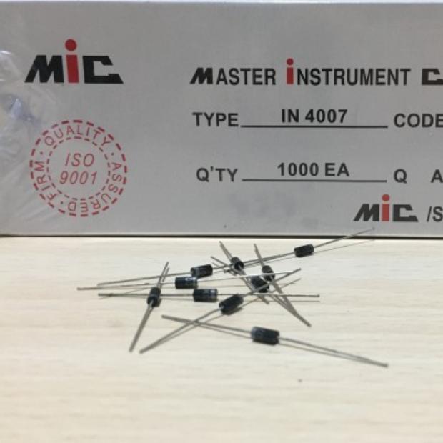 Jual DIODA 1A DIODE RECTIFIER 1N4007 1N 4007 IN4007 IN 4007 - Kota ...