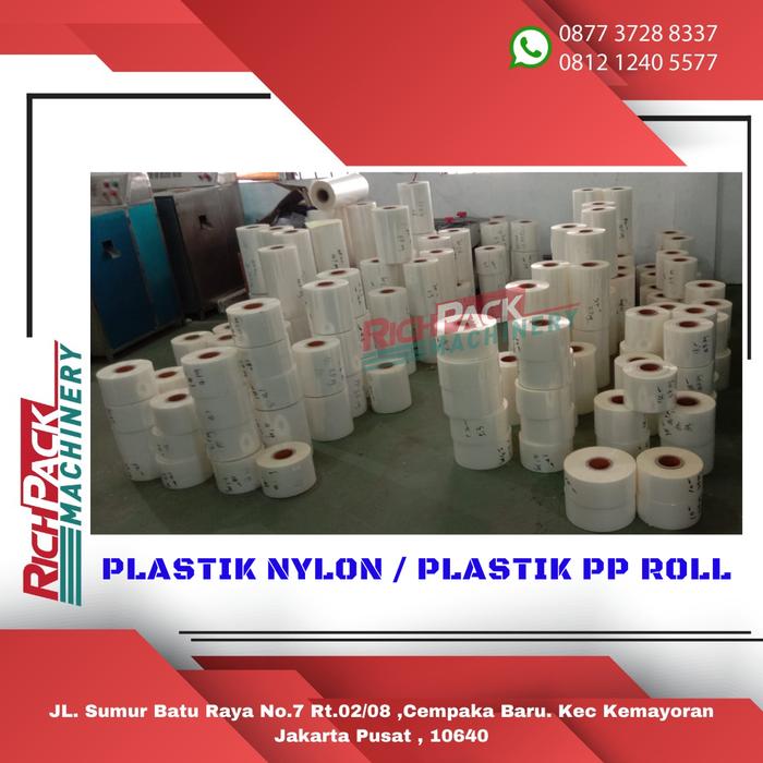 Gambar PLASTIK NYLON / PLASTIK PP ROLL - PLASTIK NYLON ROLL - PLASTIK NYLON dari Richpack Machinery undefined Tokopedia
