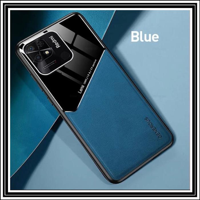 Gambar XIAOMI REDMI 10C GENEROUS LEATHER ORIGINAL CASING HARD CASE SOFT COVER - BIRU NAVY, XM.REDMI 10C dari Case Thebest undefined Tokopedia