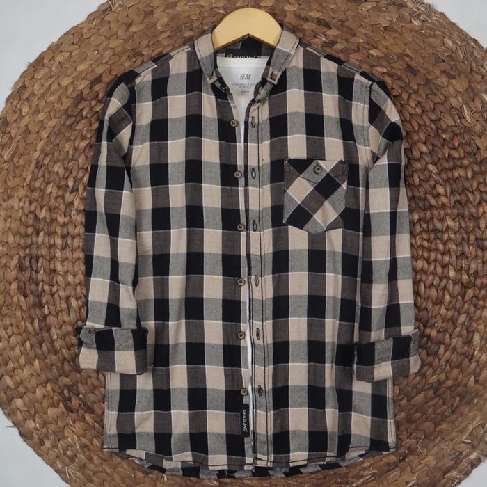 Kemeja flanel panjang Eighty Eight A102 