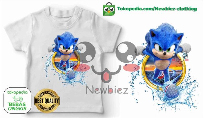 Gambar Baju kaos anak gambar sonic, kaos sonic anak laki - Putih-2-SONIC, XL dari newbiez-clothing undefined Tokopedia