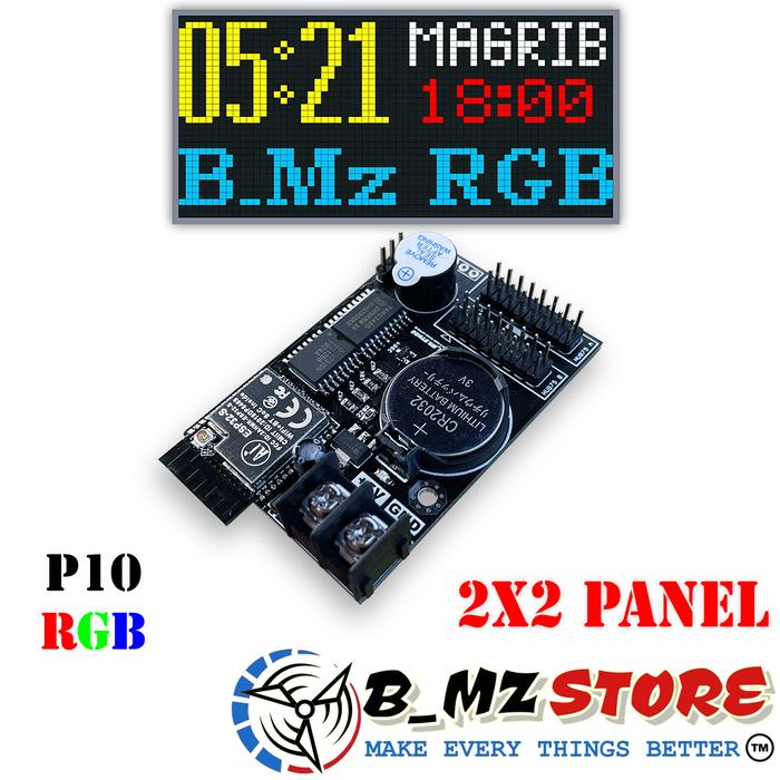 Gambar Kontroller JWS P10 RGB Jumbo Khalifah Controller JWS Wifi RGB 2 Baris - 2x2 Panel dari bmzstorejogja undefined Tokopedia