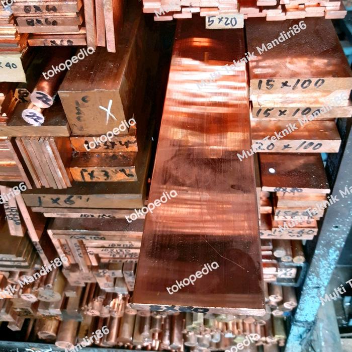 Coavoo Barre Plaque Cuivre Pur 99,99% 4mm X 25mm X 300mm - Tôle Cuivre Plate Pour Bricolage Électrique Et Industriel