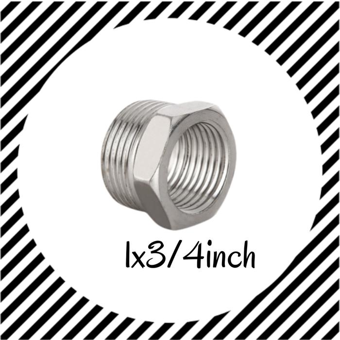 Gambar Sambungan Pipa vlok ring 1/2x3/4inch Stainless SUS201 - 1x3/4 dari Mitrajayaabadi_NEW undefined Tokopedia